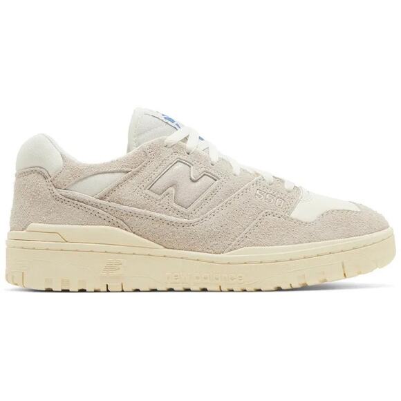 Aimé Leon Dore x New Balance 550 Vintage Grey Suede Sneakers 8.5 Retro Low EUC - Picture 1 of 16
